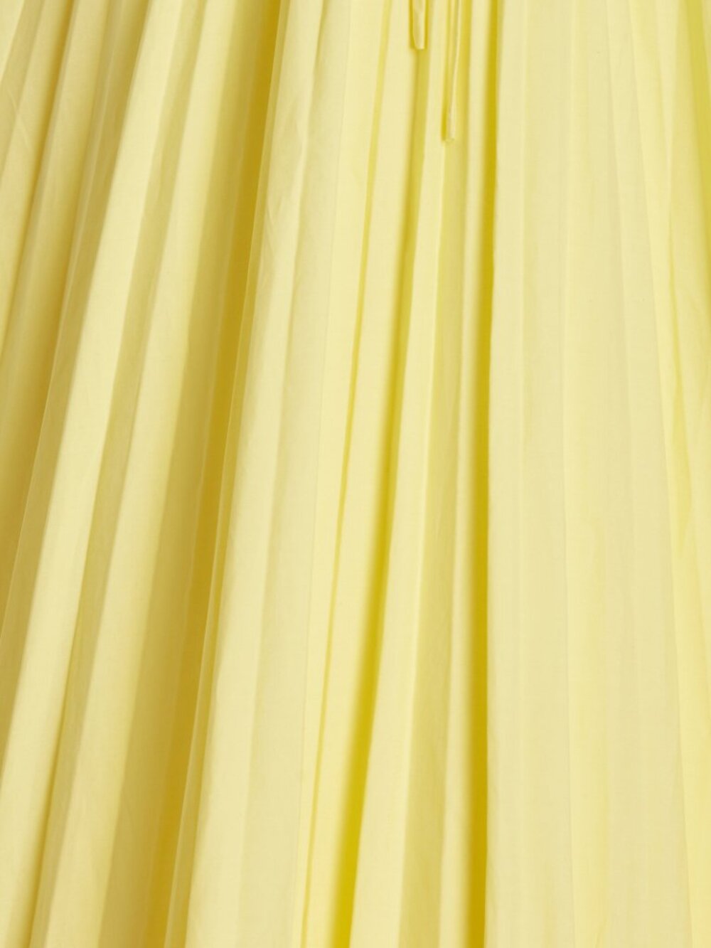 Simkhai Stephanie Pleated Cotton-Blend Midi Dress - Picture 3 of 8